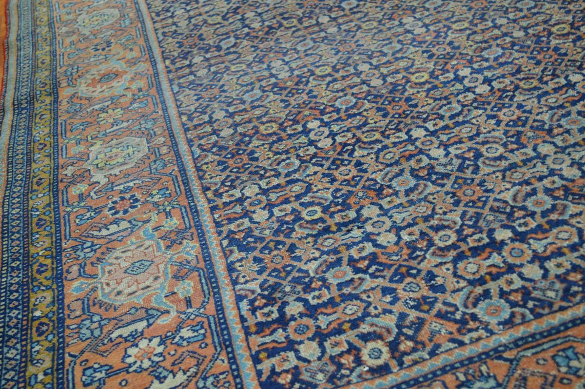 4' 4" x 6' 2" Vintage Tabriz Rug image 2