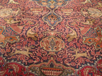 9' 7" x 12' 9" Persian Kashmar Rug image 8