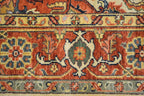 6' 0" x 8' 8" India Serapi Rug image 3