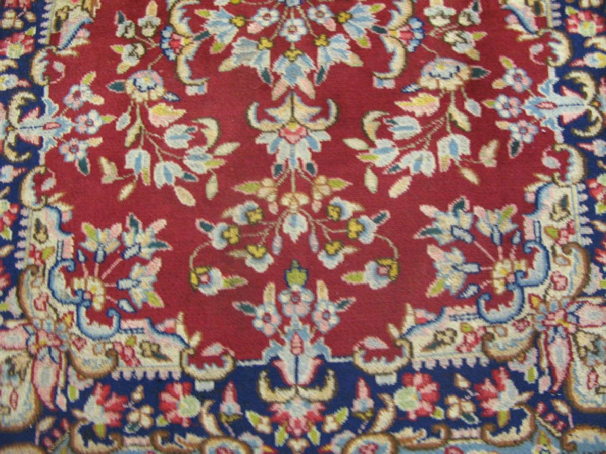 3' 4" x 16' 6" Persian Kerman Runner image 6