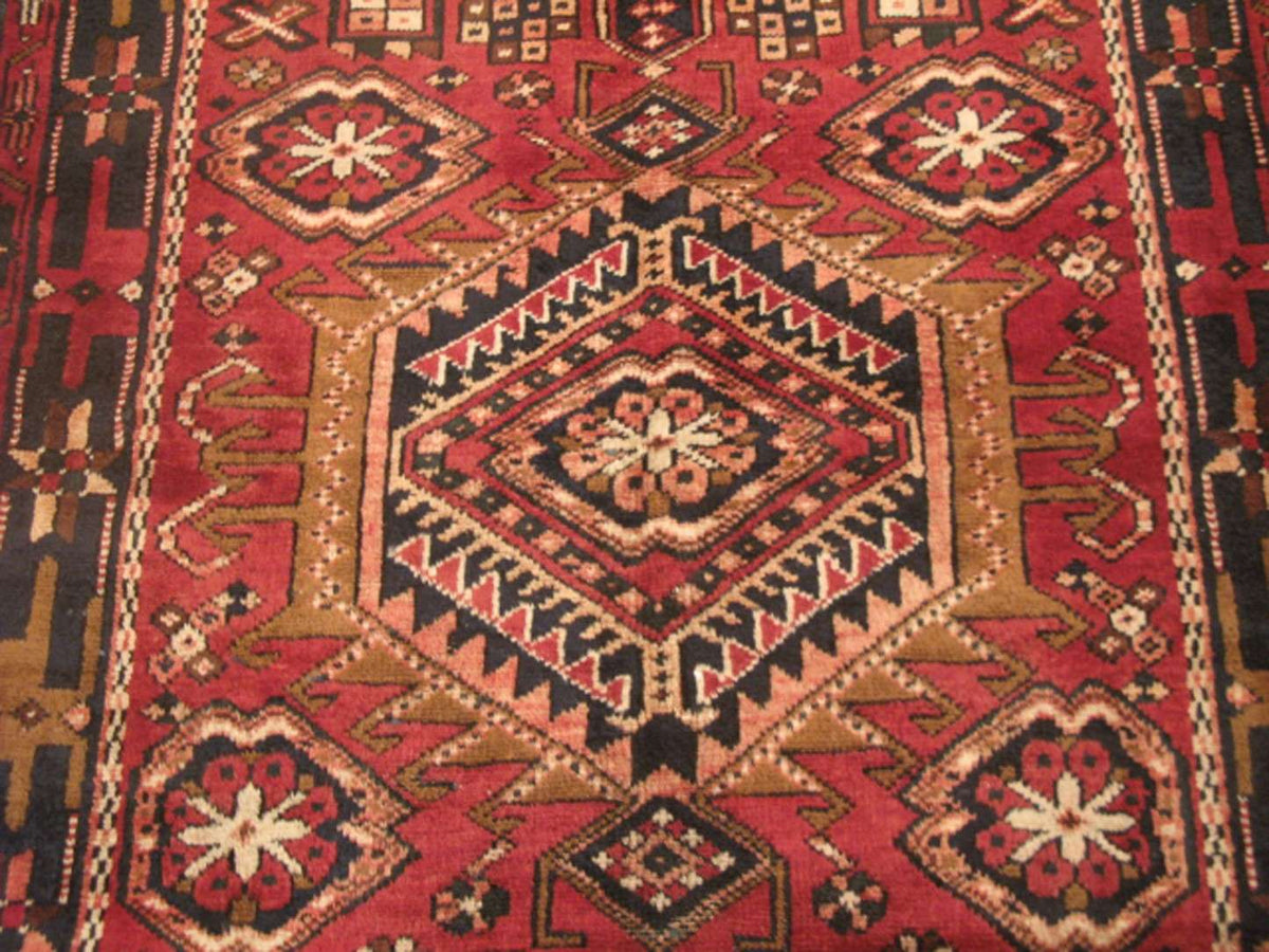 3' 7" x 11' 0" Persian Heriz Runner image 9