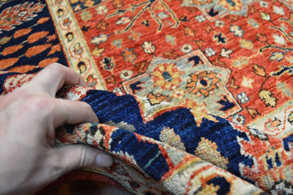 5' 5" x 7' 3" Pakistan Kazak Rug image 11