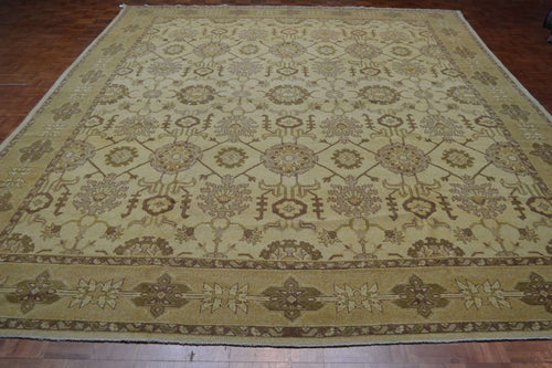 10' 4" x 14' 3" Turkish Oushak Rug image 4