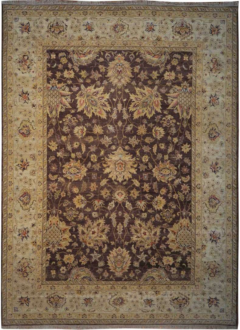 9' 0" x 12' 4" India Sultanabad Rug image 0
