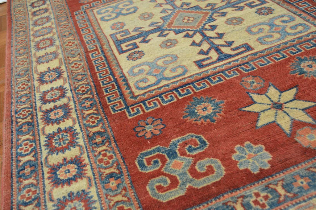 3' 8" x 6' 0" Pakistan Kazak Rug image 9