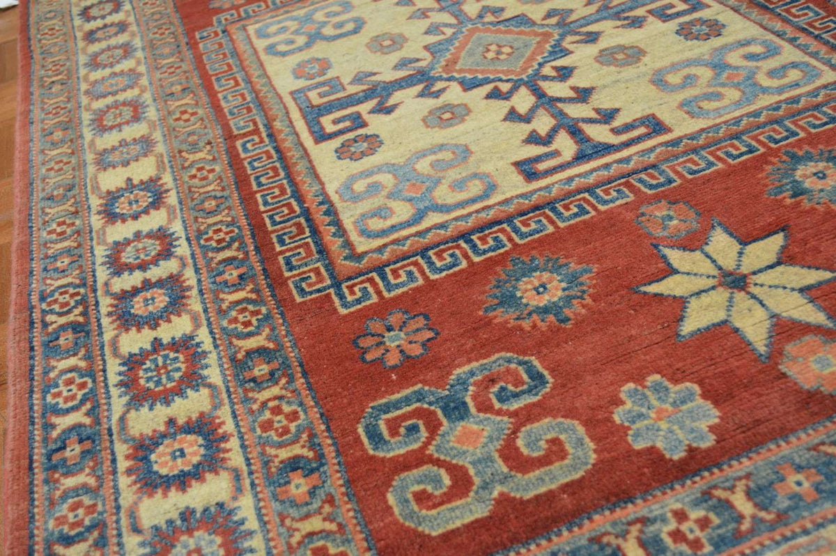 3' 8" x 6' 0" Pakistan Kazak Rug image 9