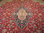 9' 1" x 13' 2" Persian Kerman Rug image 2