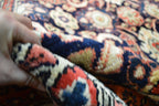 4' 8" x 10' 0" Persian Sarouk Rug image 11