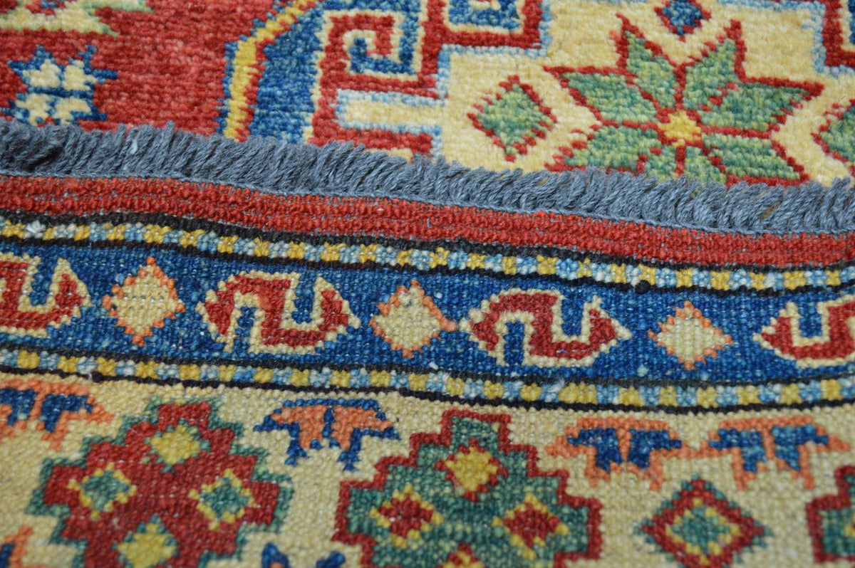 3' 7" x 5' 1" Pakistan Kazak Rug image 12