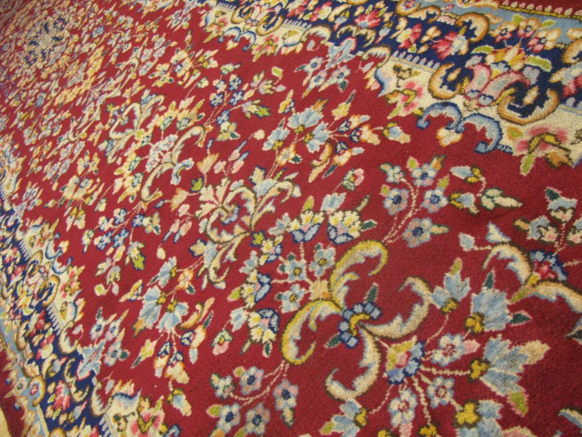 3' 4" x 16' 6" Persian Kerman Runner image 4
