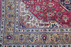 6' 6" x 6' 9" Persian Tabriz Rug image 9