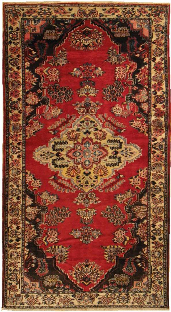 5' 6" x 9' 1" Persian Bakhtiari Rug image 0