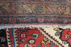 3' 7" x 4' 9" Vintage Hamadan Rug image 10
