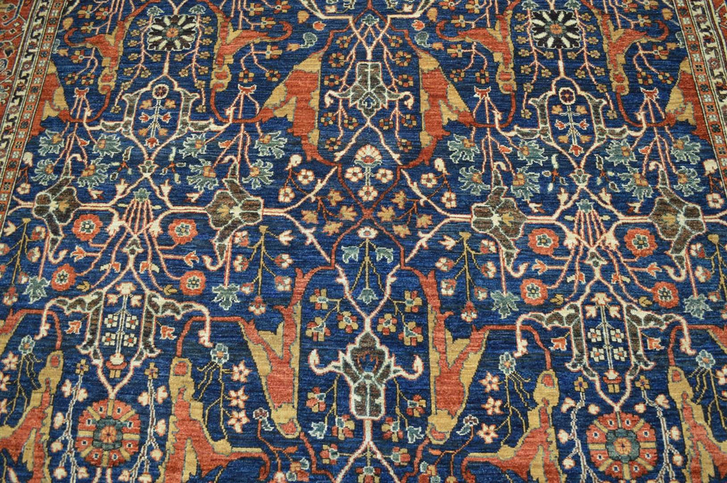9' 2" x 12' 1" Pakistan Serapi Rug image 8