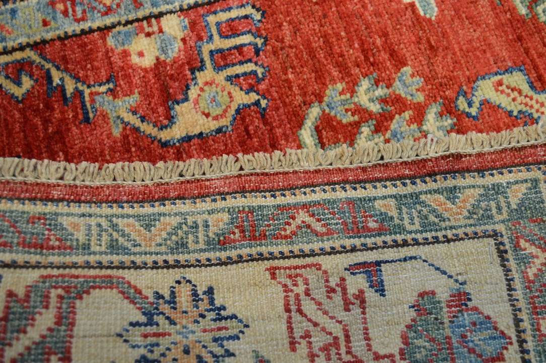 2' 9" x 8' 10" Pakistan Kazak Runner image 11