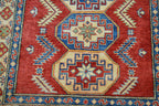 3' 7" x 5' 1" Pakistan Kazak Rug image 6