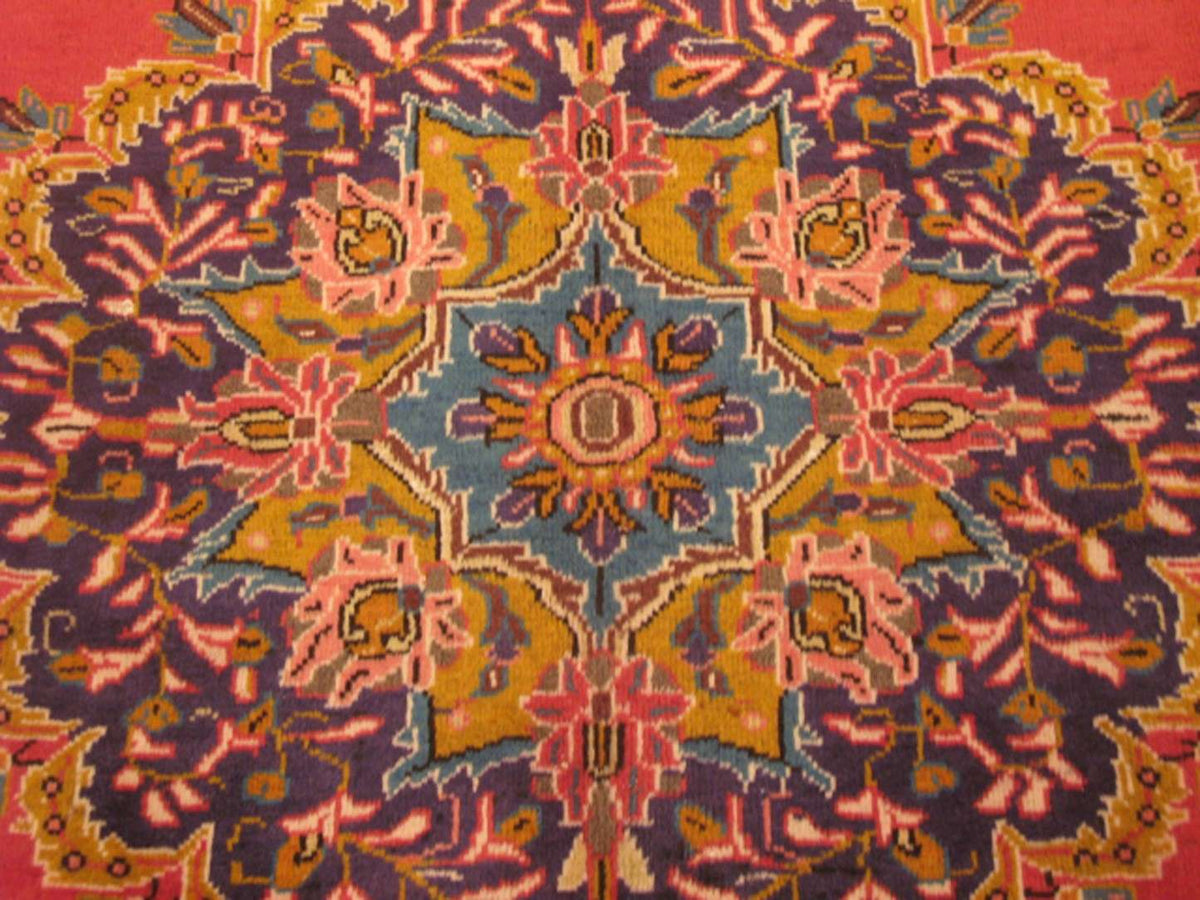 7' 3" x 9' 1" Persian Golpayegan Rug image 4