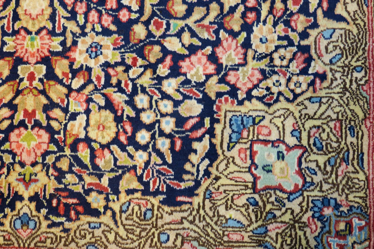 6' 3" x 9' 5" Persian Kerman Rug image 1