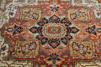 8' 0" x 10' 0" India Serapi Rug image 2