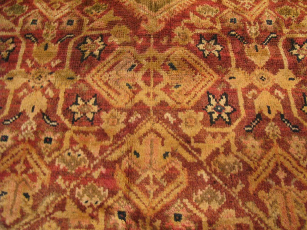 4' 4" x 6' 9" Vintage Mahal Rug image 10