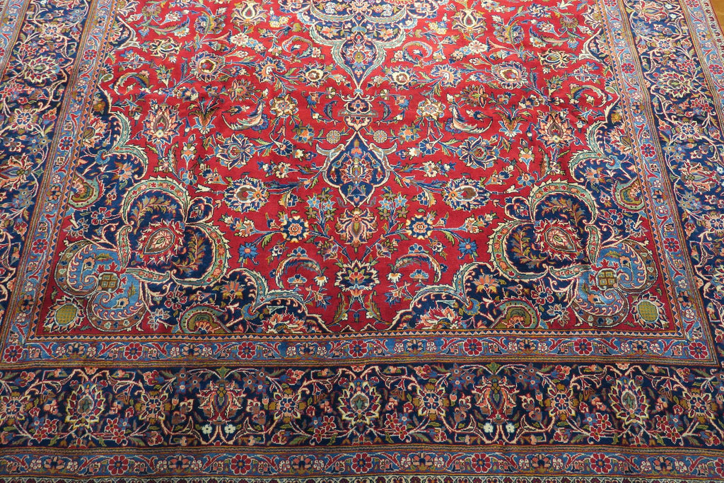 8' 0" x 11' 1" Persian Kashan Rug image 9
