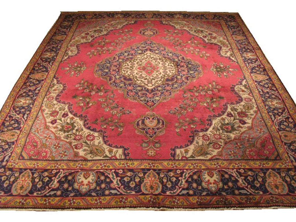 10' 0" x 12' 9" Persian Tabriz Rug image 0