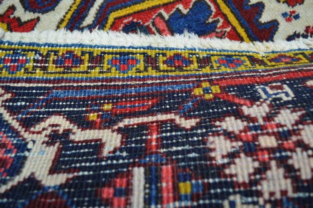 7' 9" x 10' 0" Persian Heriz Rug image 11