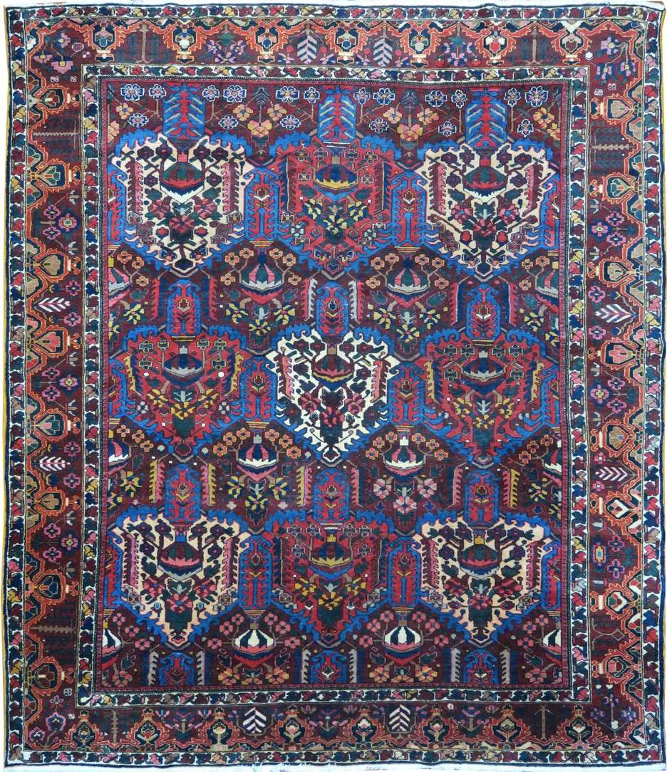 10' 8" x 12' 8" Persian Bakhtiari Rug image 0