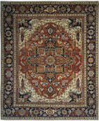 8' 0" x 9' 8" Pakistan Serapi Rug image 0