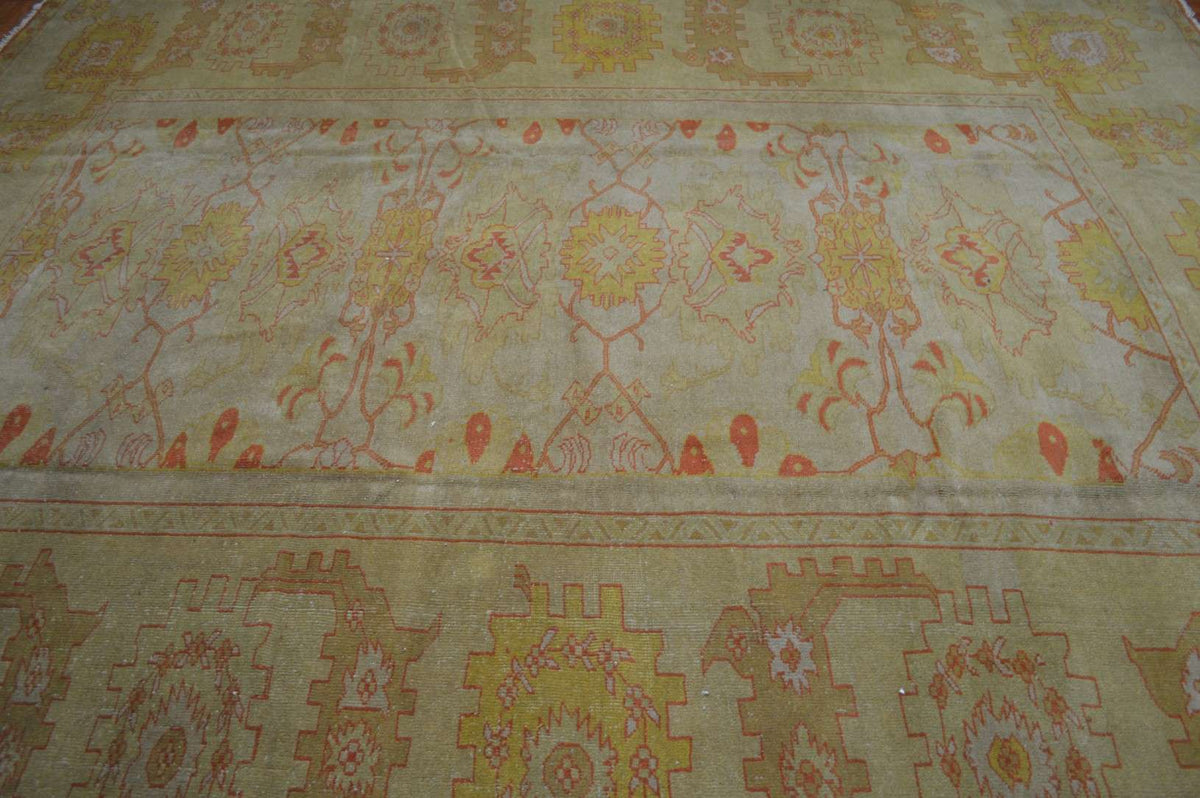 10' 5" x 12' 1" Turkish Oushak Rug image 9