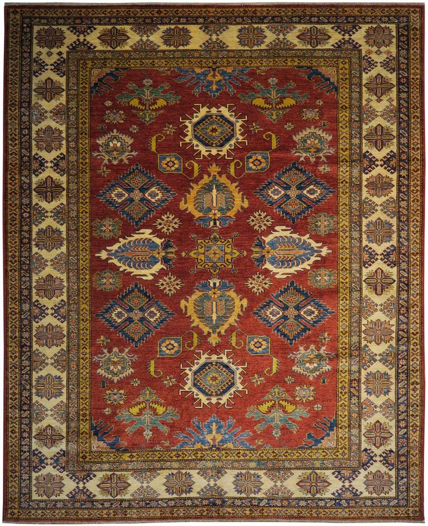 8' 0" x 10' 0" Pakistan Kazak Rug image 0
