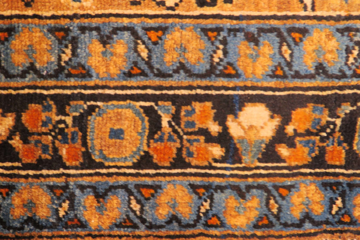 3' 3" x 13' 6" Persian Bijar Runner image 6