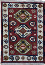 2' 0" x 3' 0" India Kazak Rug image 0
