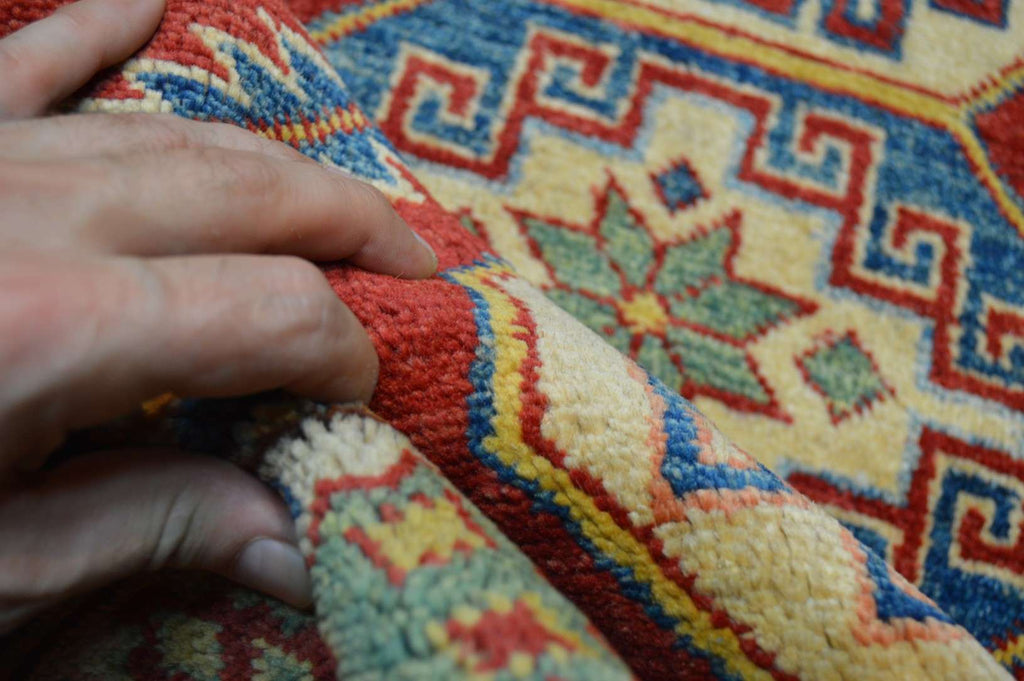 3' 7" x 5' 1" Pakistan Kazak Rug image 11