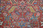 6' 7" x 9' 5" Persian Heriz Rug image 5