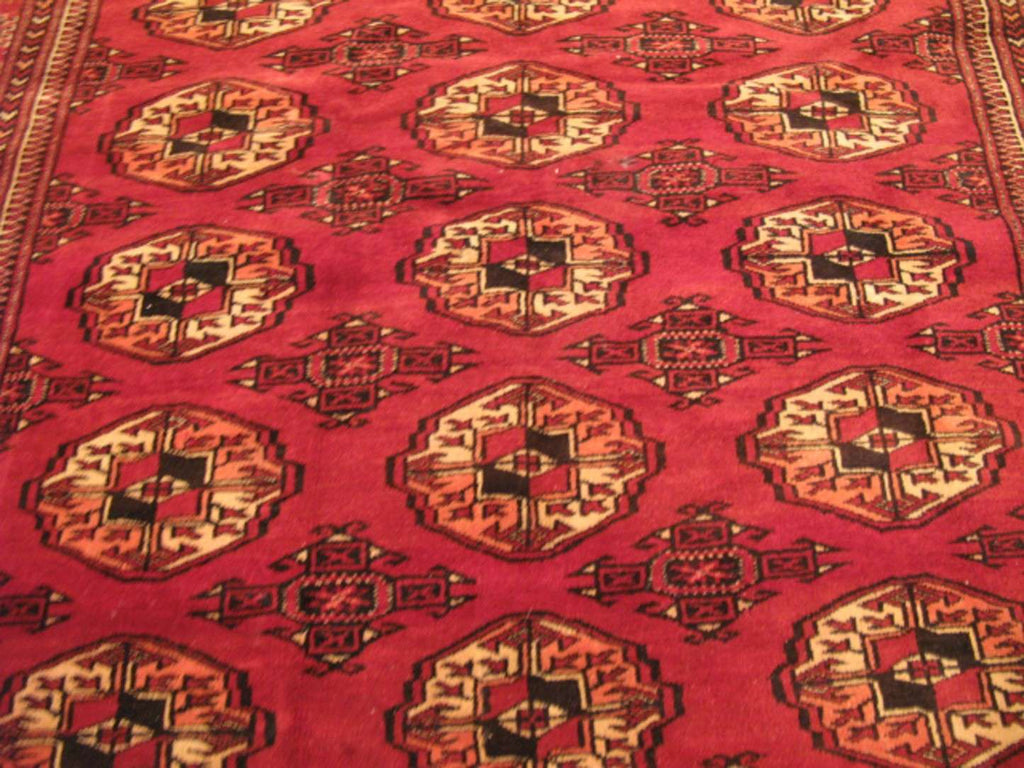 5' 1" x 7' 3" Persian Turkmen Rug image 11