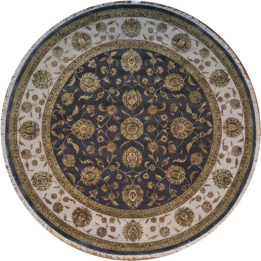 10' 2" x 10' 2" India Jaipur Round Rug image 0