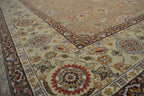 7' 9" x 9' 8" India Agra Rug image 9