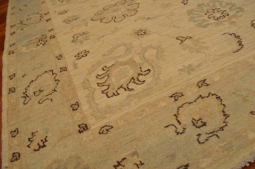 5' 0" x 5' 1" Pakistan Peshawar Square Rug image 9