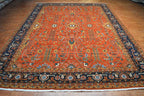 9' 2" x 12' 2" Pakistan Serapi Rug image 1
