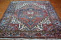 7' 0" x 8' 8" Persian Heriz Rug image 1