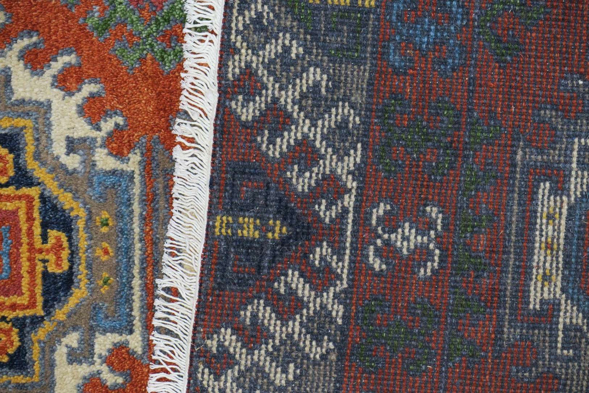 2' 0" x 6' 6" India Kazak Runner image 1