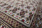 2' 1" x 4' 3" Persian Turkeman Rug image 4