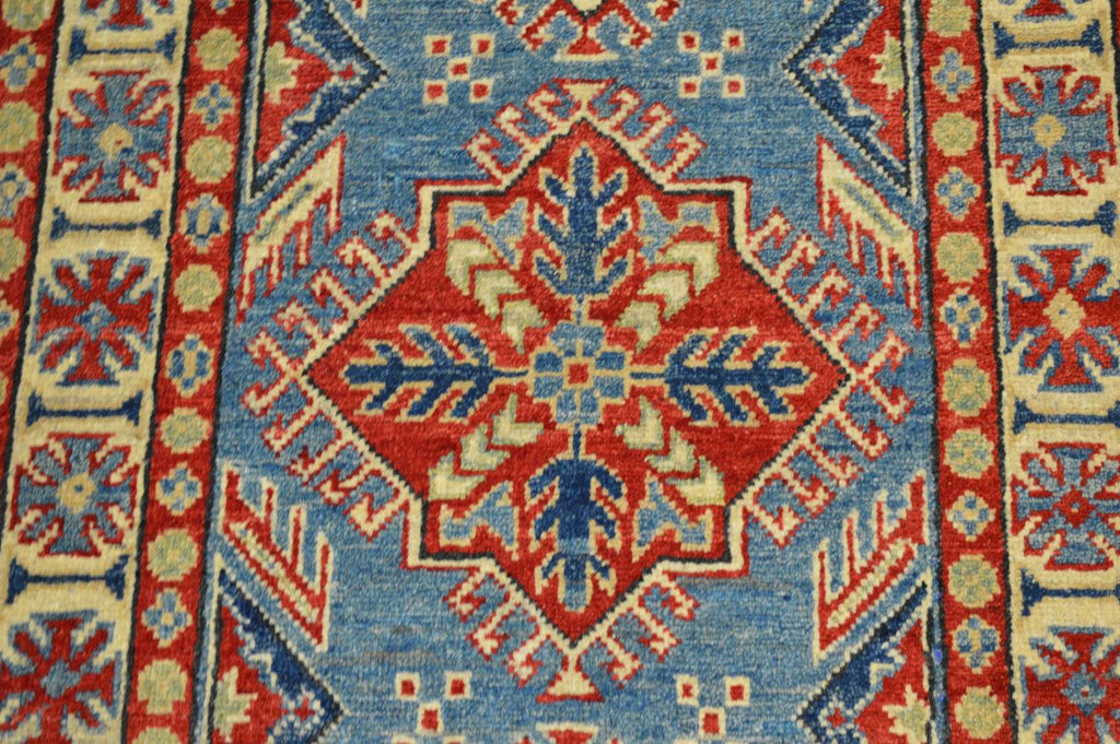 2' 7" x 9' 7" Pakistan Kazak Runner image 9