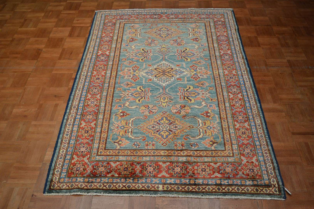 4' 0" x 6' 1" Pakistan Kazak Rug image 3