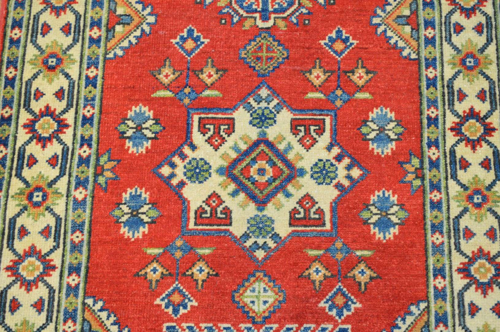 2' 8" x 9' 7" Pakistan Kazak Runner image 2