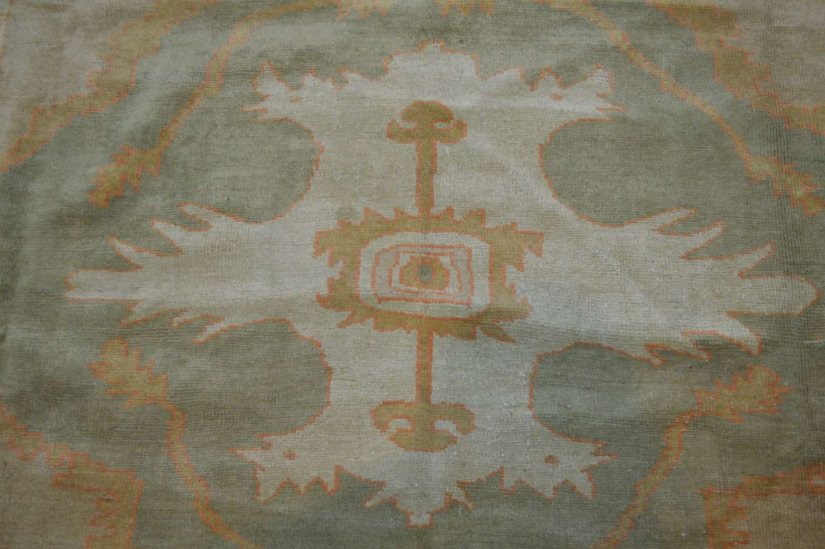 10' 7" x 13' 8" Turkish Oushak Rug image 10