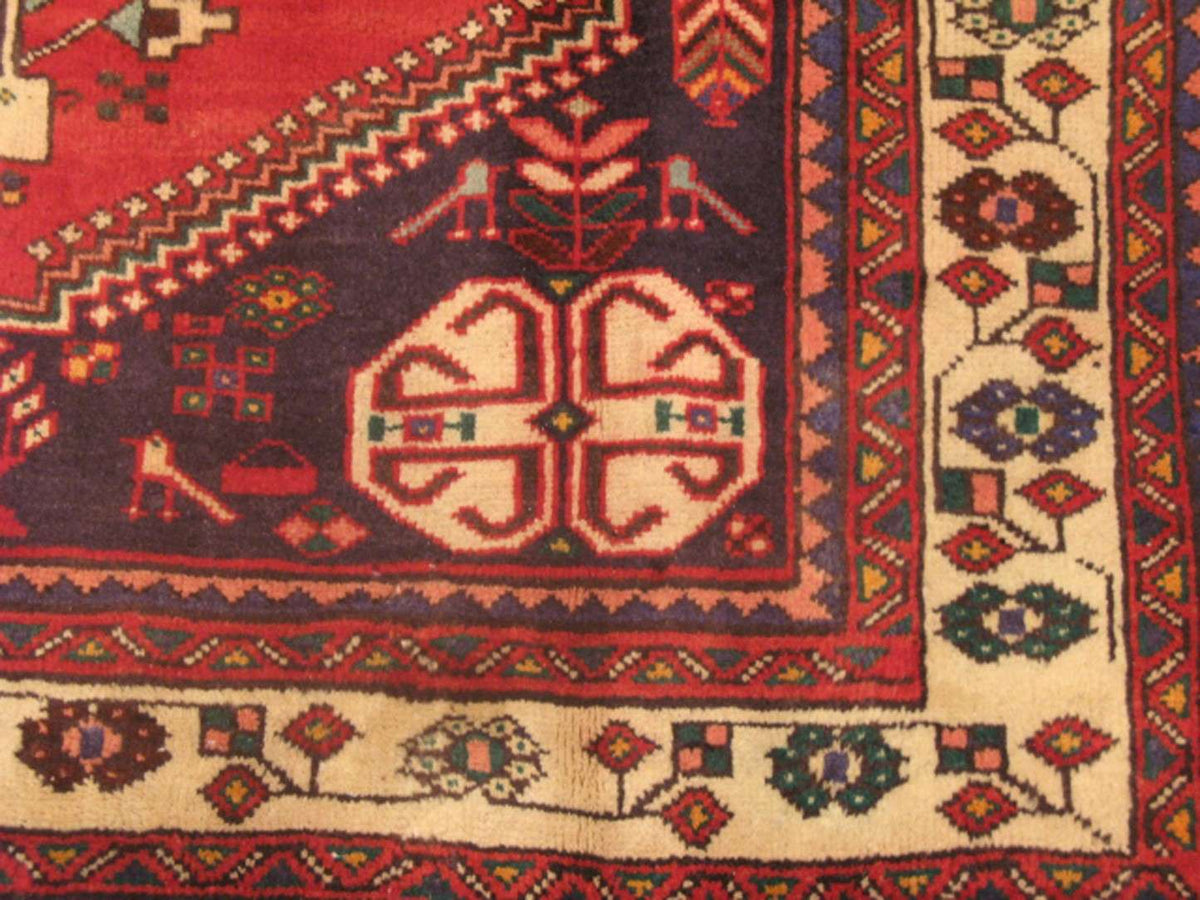 5' 0" x 9' 7" Persian Abadeh Rug image 3