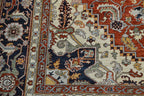 8' 0" x 9' 8" Pakistan Serapi Rug image 4