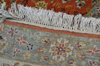 8' 1" x 9' 9" India Agra Rug image 10